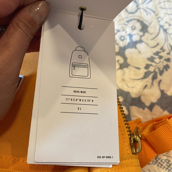 Herschel Nova Mini Backpack - Blazing Orange - Picture 9 of 9
